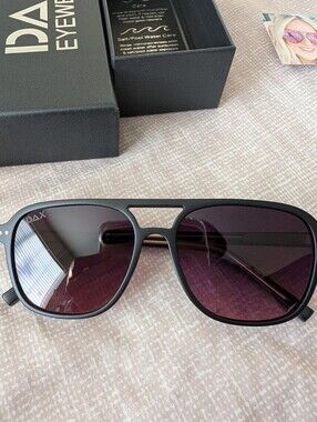 Dax Briggs Smokeshow Aviator Sunglasses, Ultra Dark Lens Technology, brand new